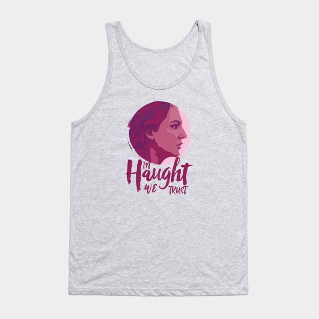 Purgatory's Finest - In Haught We Trust (color design) Tank Top by Purgatory Mercantile